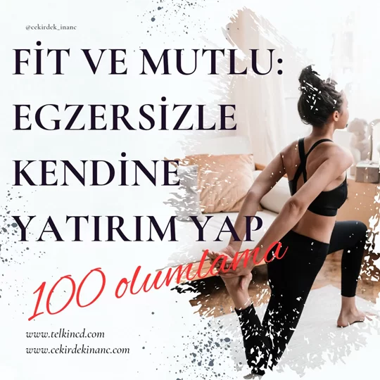 Fit ve Mutlu: Egzersizle Kendine Yatırım Yap 100 Olumlamalı | İsme Özel Telkin MP3
