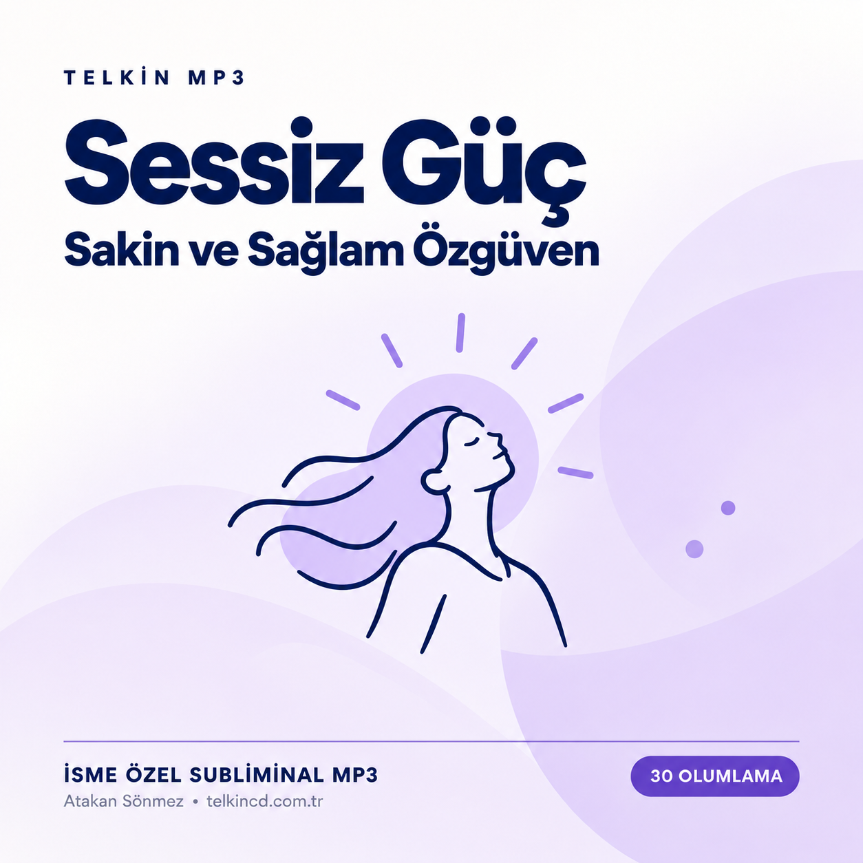 Sessiz Güç — Sakin ve Sağlam Özgüven | 30 Olumlamalı İsme Özel Telkin MP3