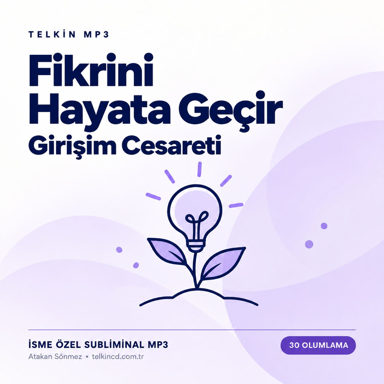 Fikrini Hayata Geçir — Girişim Cesareti | 30 Olumlamalı İsme Özel Telkin MP3