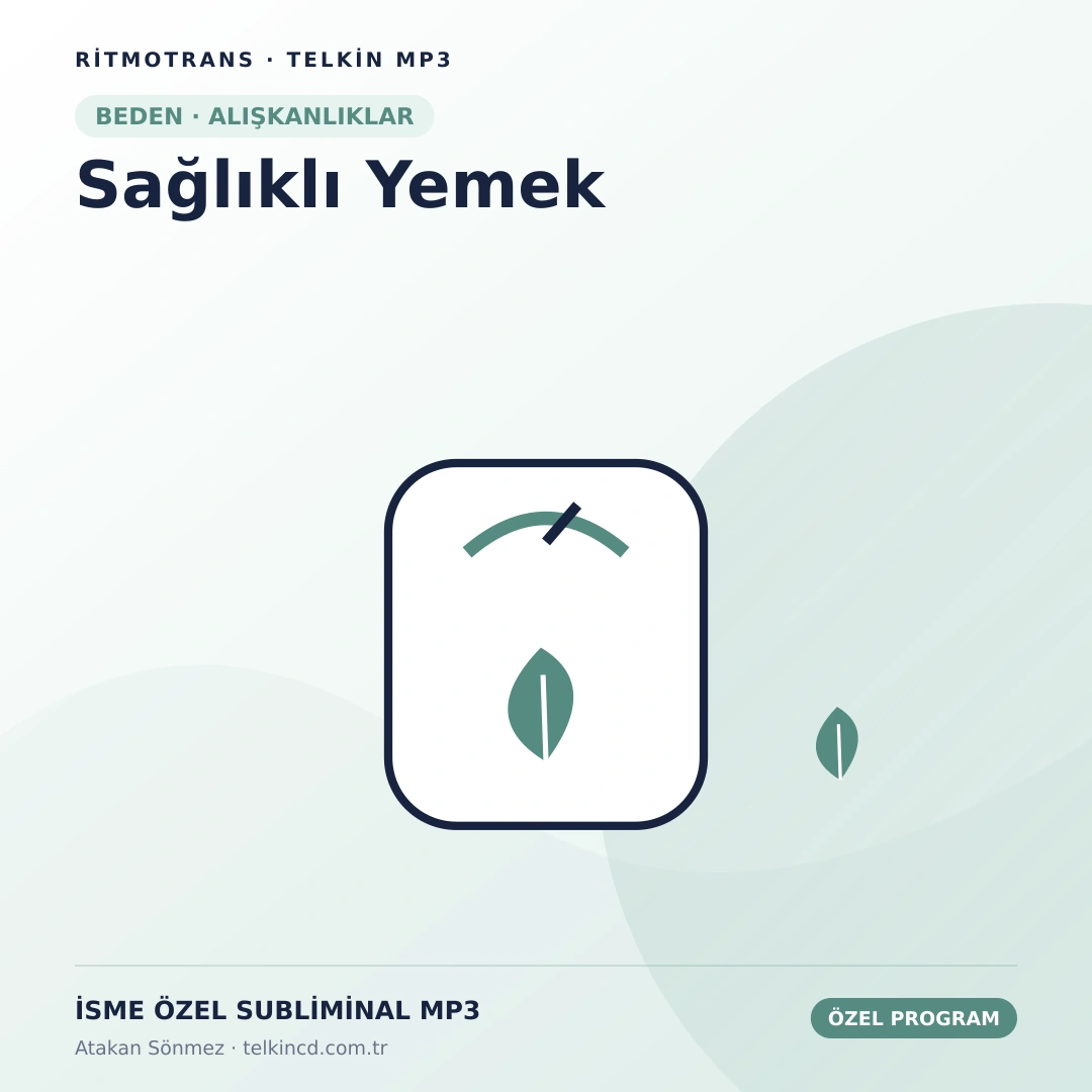 Sağlıklı Yemek | İsme Özel Telkin MP3