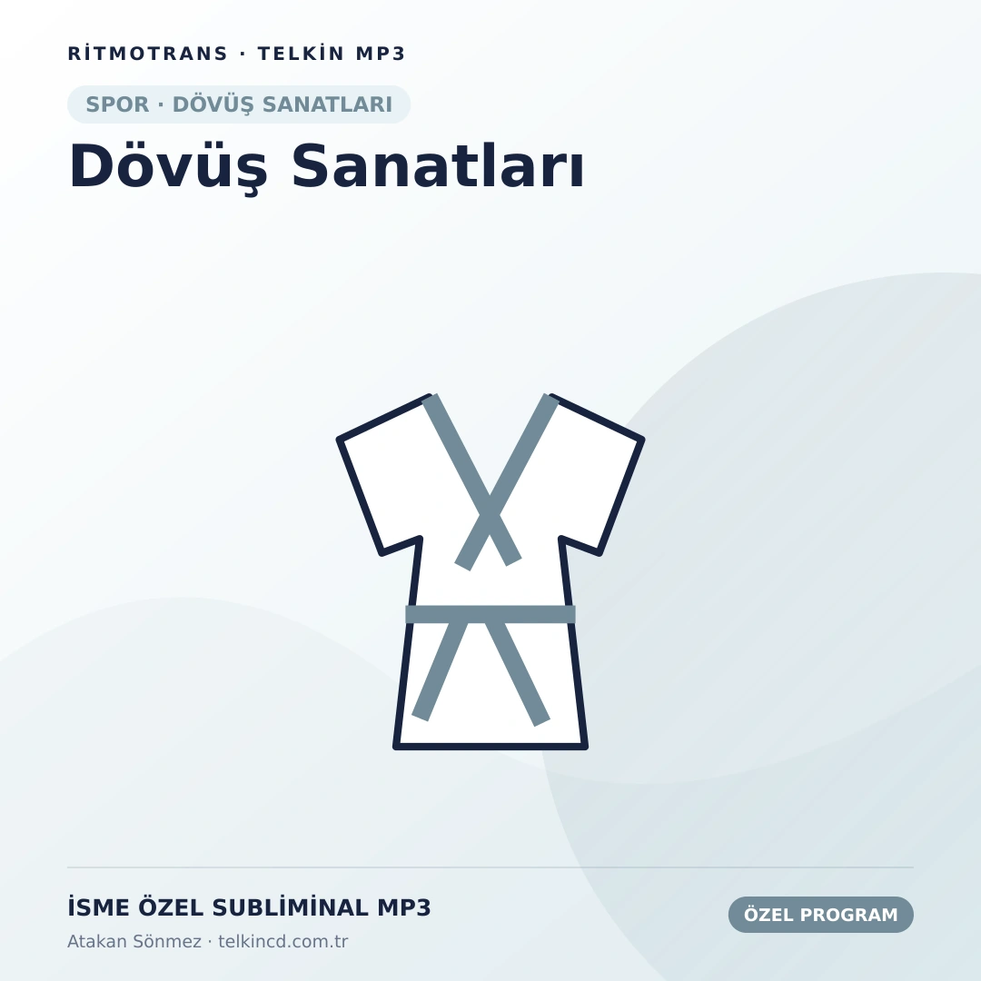 Dövüş Sanatları | İsme Özel Telkin MP3